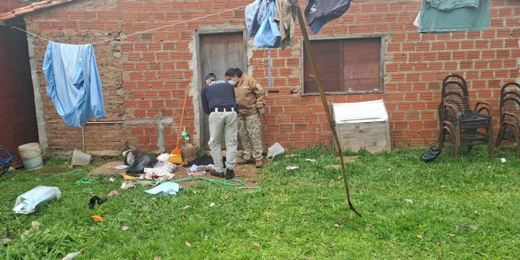 Hallaron un feto en el patio de una casa en Caazapá