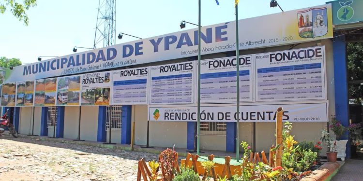 Comitiva fiscal y policial allanó la Junta Municipal de Ypané