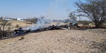 Mueren 13 personas al estrellarse una avioneta turística en las Líneas de Nasca en Perú