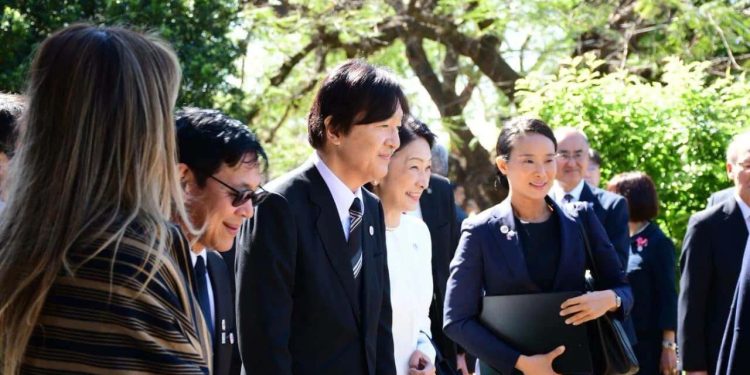 Visita imperial a Paraguay con recorridos de los príncipes de Japón por La Colmena e Yguazú