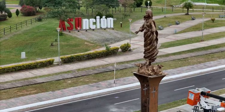 Inaugurarán este viernes el monumento a la Virgen de la Asunción en la Costanera Norte