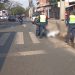 Un motociclista y un peatón pierden la vida tras violento choque