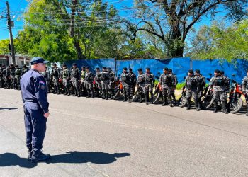 Despliegan un megadispositivo de seguridad policial para el superclásico en el Defensores del Chaco