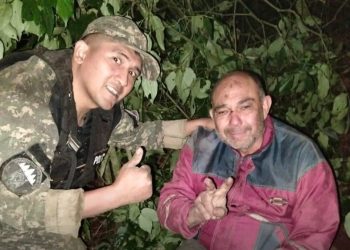 Rescatan con vida a profesor paraguayo tras varios días perdido en un monte de Argentina