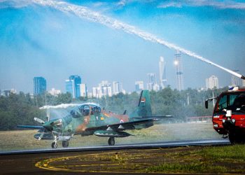 Fuerza Aérea Paraguaya sumó la quinta aeronave A-29 Super Tucano a su flota