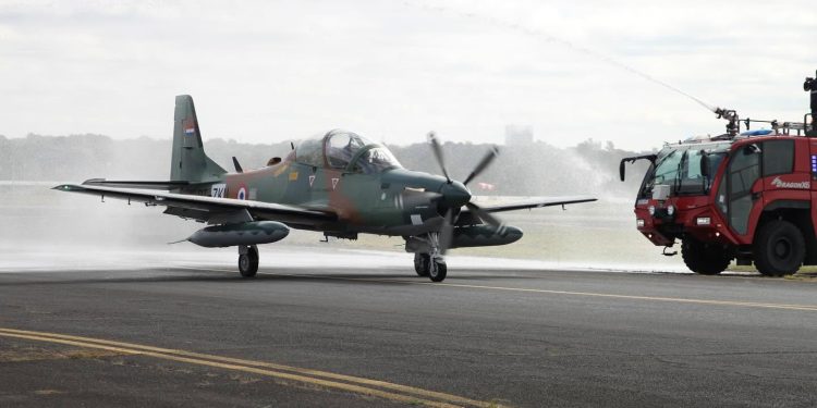 El viernes llegará el quinto Super Tucano y el sexto arribará en setiembre