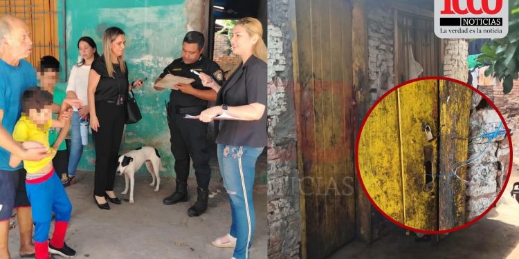 Lambaré: rescatan a niños tras denuncia de encierro en una vivienda