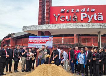 Villarrica: arrancan obras de refacción del Estadio Ycuá Pytã