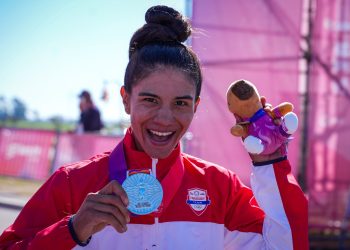 Juegos Sudamericanos 2026: Agua Marina Espínola se alzó con la medalla de plata en Ciclismo de Ruta