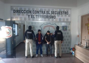 Detienen a padre e hijo con múltiples órdenes de captura en San Lorenzo