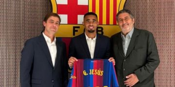 El Barcelona anuncia el fichaje de Gabriel Jesús