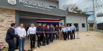 Riera defiende presencia de candidato colorado en inauguración de comisaría en Luque