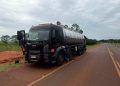 Incautan camión cisterna robado en Brasil y abandonado en Canindeyú