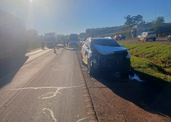 Joven madre muere tras ser atropellada por una camioneta en Minga Guazú