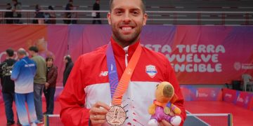 Marcelo Aguirre conquista la medalla 200 del Team Paraguay en los Juegos Suramericanos