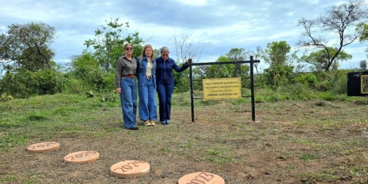 Un memorial para Óscar Denis, en el sitio donde fue secuestrado en 2020