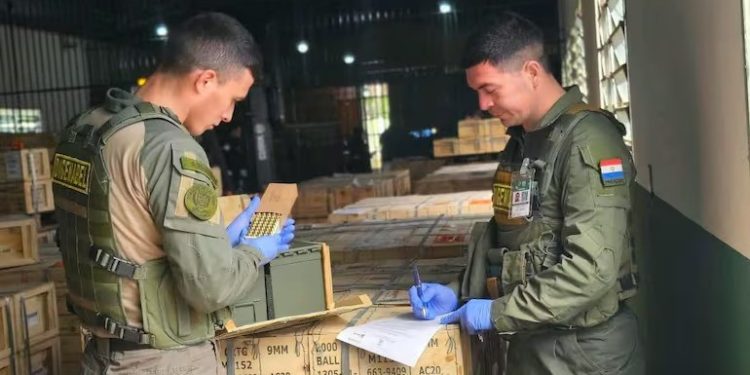 Paraguay adquirió municiones a EE.UU. por más de un millón de dólares