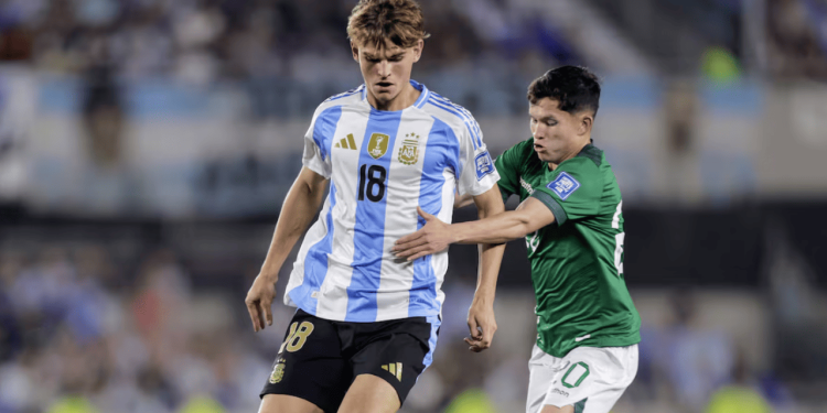 Nico Paz es el principal candidato a usar la 10 de Argentina tras el retiro de Messi