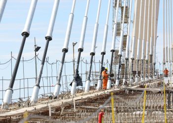 Más del 90% de la mano de obra del Puente de la Bioceánica es paraguaya
