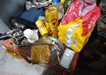 Incautan presunta droga, un celular y bebidas alcohólicas durante requisa en la cárcel de Pedro Juan Caballero