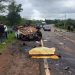 Docente muere tras choque frontal entre una camioneta y un camión en Yuty