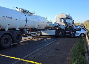 Docente muere en triple choque sobre la Ruta PY08 en Guayaibi