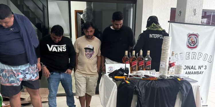 Interpol desmantela en PJC a presunta célula criminal vinculada al narcotráfico y asaltos