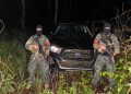 Hallan importante carga de marihuana enterrada en Concepción