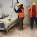 IPS Central: cae parte del techo sobre una madre que amamantaba a su bebé