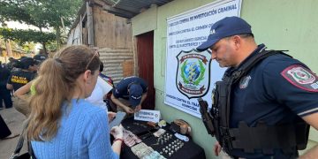 Detienen a joven con dosis de crack y proyectiles en el barrio Tacumbú