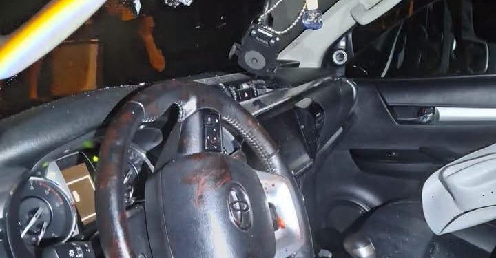 Ataque a tiros contra una camioneta dejó herido a un político