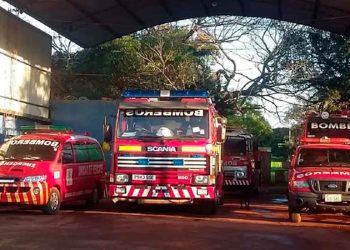 Bomberos de Hernandarias paralizaron operaciones tras nueve meses sin aportes municipales