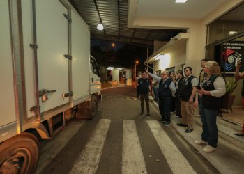 Máquinas y maletines electorales ya están en camino a los puntos más distantes