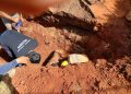 Rescatan ilesos a dos obreros tras desmoronamiento en obra de San Ignacio