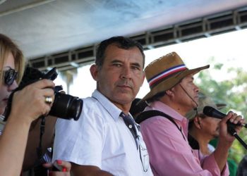 Tribunal confirma que dirigente campesino seguirá con arresto domiciliario y tobillera electrónica