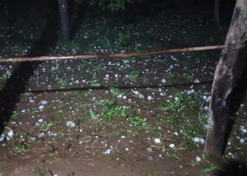 Fuerte temporal dejó destrozos y cortes de energía en Caazapá