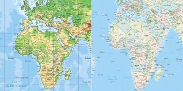 La ONU aprueba un nuevo mapamundi que refleja el tamaño real de África