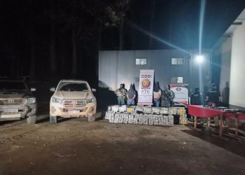 Fiscalía imputó a dos detenidos por carga de 2.122 kilos de marihuana