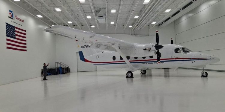 FAP sumó un nuevo avión para emergencias y asistencia en todo Paraguay