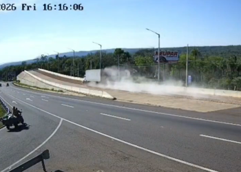 Usó rampa de frenado y logró evitar otro siniestro vial en temida zona
