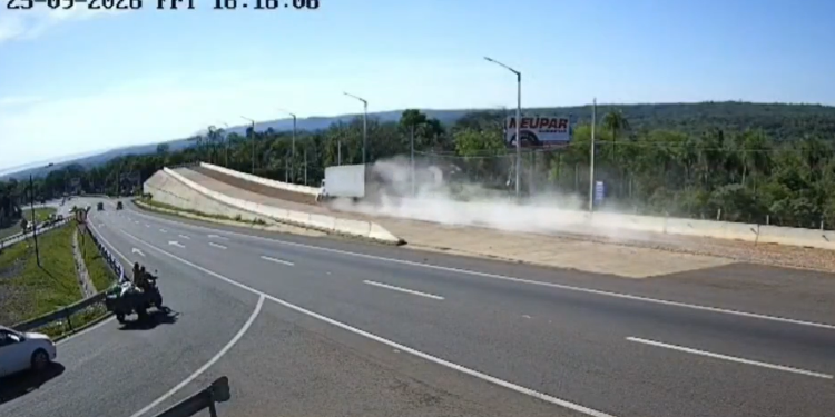 Usó rampa de frenado y logró evitar otro siniestro vial en temida zona