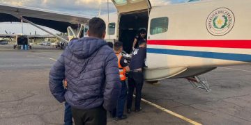 Niño que sufrió quemaduras fue trasladado en avión a Asunción