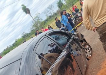 Tragedia en Yrybucuá: tres muertos tras chocar una moto y un auto