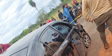 Tragedia en Yrybucuá: tres muertos tras chocar una moto y un auto
