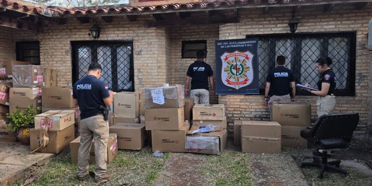 Recuperan en Itauguá el 90% de productos robados de una empresa