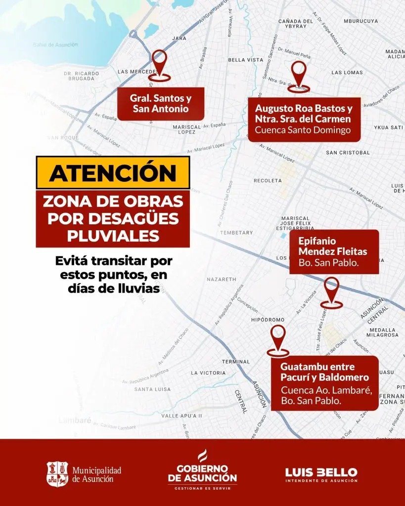 Imagen de la cobertura: Municipalidad de Asunción insta a tomar precauciones ante las alertas de Meteorología