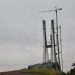 Puente de la Bioceánica: trabajan en los tirantes y terminaciones de la estructura