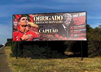 Los aficionados protestan contra Jorge Jesus, y Portugal pierde 1,5 millones de seguidores tras la crisis con CR7