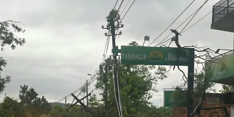 Temporal deja unas 150 viviendas afectadas en Capital y Central, según la SEN