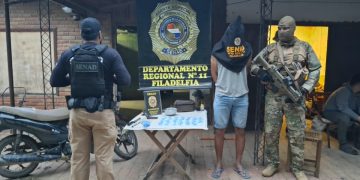 Detienen a joven con dosis de cocaína en Loma Plata